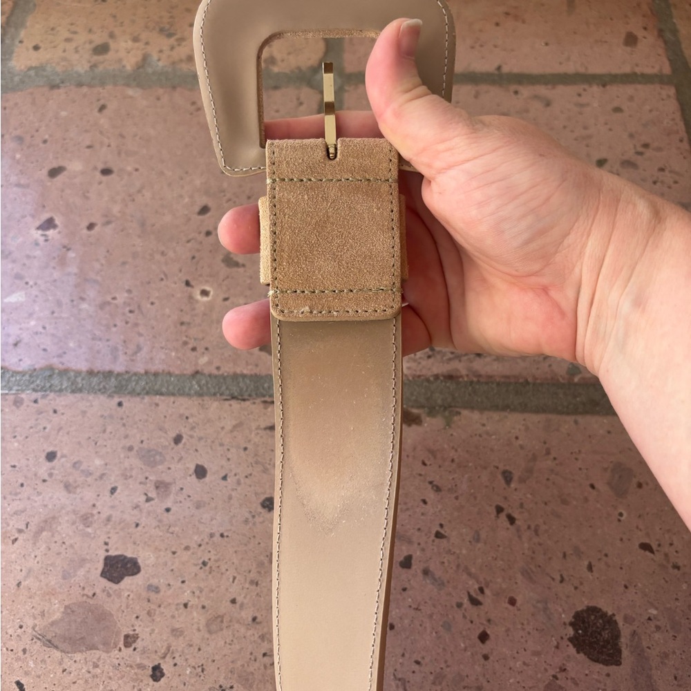 B-Low The Belt Light Taupe Bret Nubuck Belt - Picture 6 of 8